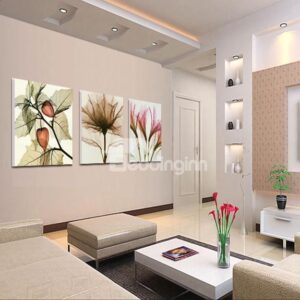 New Arrival Graceful Flowers Cross Film Wall Art Prints