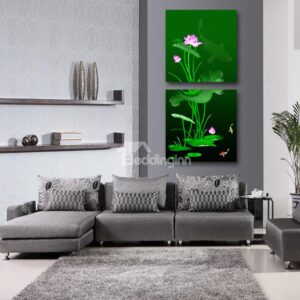 New Arrival Lotus In The Water Cross Film Wall Art Prints