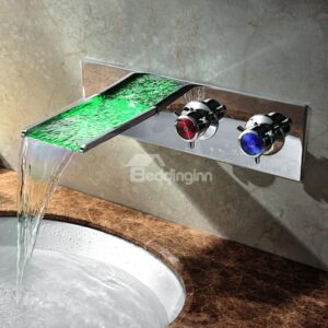 Top Selling Amazing LED Color Changing Bathroom Sink Faucet