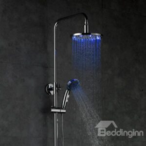 High Quality LED Color Changing By Temperature Shower Head Faucet