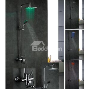 Elegant High Quality Chrome Finish Shower Head Faucet