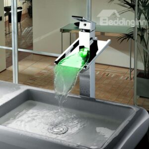 Gorgeous High Quality LED Color Changing Bathroom Sink Faucet