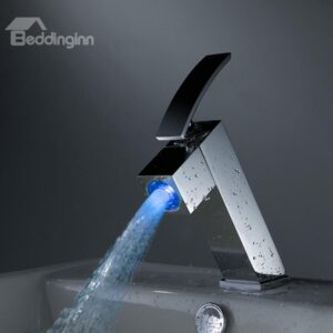 Wonderful Top Selling LED Color Changing Bathroom Sink Faucet