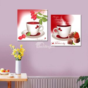 New Arrival Valentine's Day's Gift And Cup Film Wall Art Prints