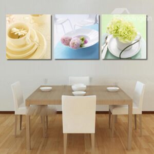 New Arrival Sweet Flowers In The Dish Film Wall Art Prints