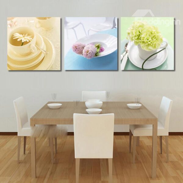 New Arrival Sweet Flowers In The Dish Film Wall Art Prints
