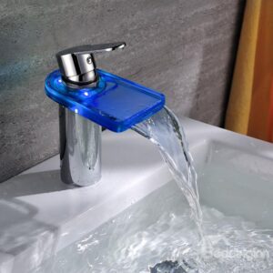 Cool Hot Selling LED Color Changing Bathroon Sink Faucet