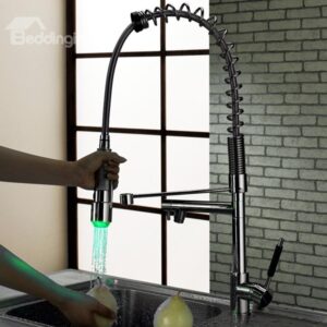 New Arrival High Quality Gorgeous LED Color Changing Kitchen Faucet