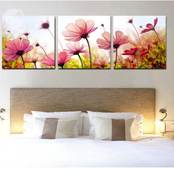 New Arrival Beautiful Flowers Under Sunshine Film Wall Art Prints