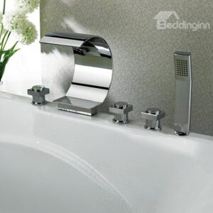 New Arrival Top Selling Unique Waterfall Bathroom Sink Faucet