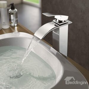New Arrival Top Selling Gorgeous Waterfall Bathroom Sink Faucet