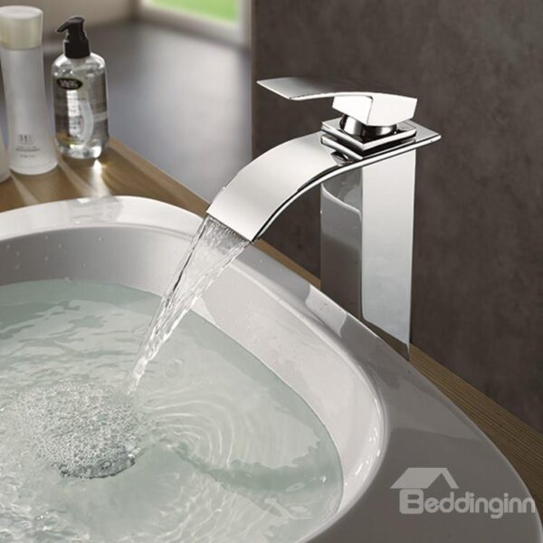 New Arrival Top Selling Gorgeous Waterfall Bathroom Sink Faucet