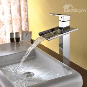 New Arrival High Quality Fancy Waterfall Bathroom Sink Faucet