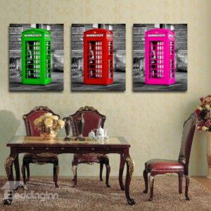 New Arrival British Telephone Booth Film Wall Art Prints