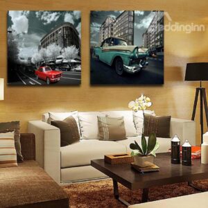 New Arrival Cars Driving On The Road Film Wall Art Prints