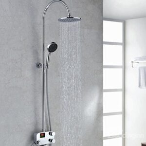 New Arrival Simple Style Wonderful Thermostatic Digital Display Shower Head Faucet