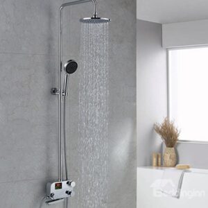 Top Selling High Quality Gorgeous Thermostatic Digital Display Shower Head Faucet