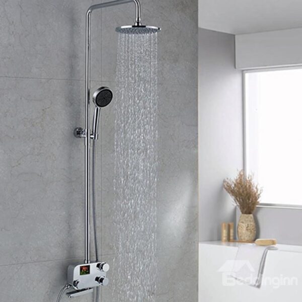Top Selling High Quality Gorgeous Thermostatic Digital Display Shower Head Faucet