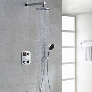 New Style High Quality Thermostatic Digital Display Shower Head Faucet