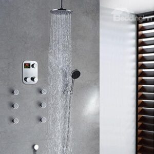 Hot Selling High Quality Gorgeous Thermostatic Digital Display Shower Head Faucet