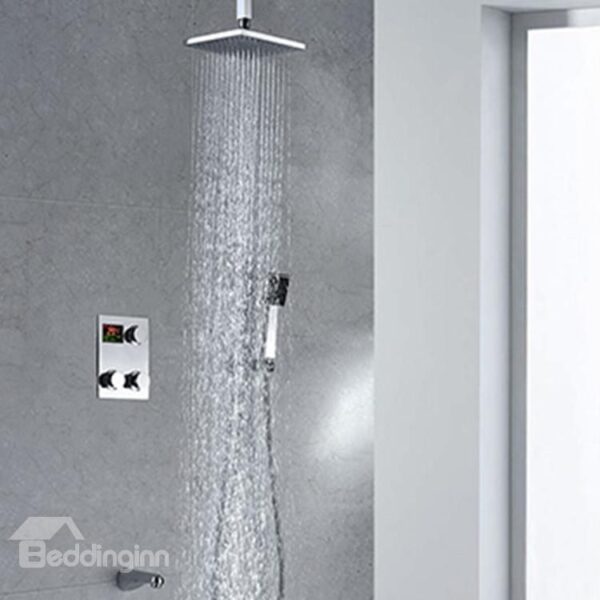 New Arrival Fantastic Thermostatic Digital Display Shower Head Faucet