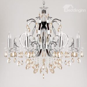 New Arrival Fantastic Luxuriant Crystal Chandelier with 8 Lights