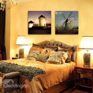 New Arrival Windmill Under Sushine Film Wall Art Prints