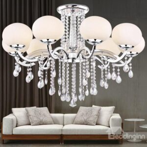 European Style Elegant Luxury 9 Light Crystal Chandelier