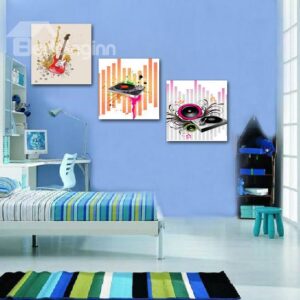 New Arrival Guitar Radio And Headset Film Wall Art Prints