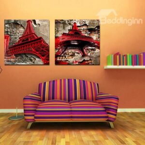 New Arrival Eiffel Tower Film Wall Art Prints