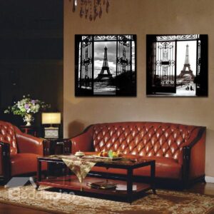 New Arrival Eiffel Tower And The Gate Film Wall Art Prints