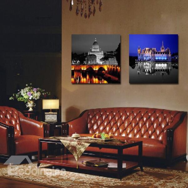 New Arrival Night City Scene Film Art Wall Prints