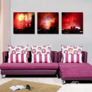 New Arrival Fantastic Fireworks Film Art Wall Prints