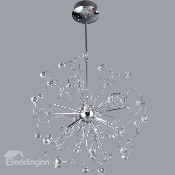Amazing Metal Crystal Flush Mount