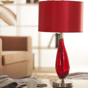 New Arrival Amazing Fabric Shade 1 Light Lamp