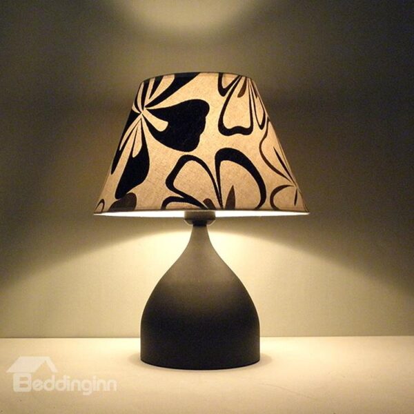 New Arrival Amazing Floral Fabric Shade 1 Light Lamp