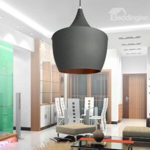 Amazing 60W Gray Shade 1 Light Pendant