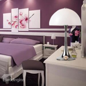 New Arrival Stunning White Glass Shade 1 Light Lamp