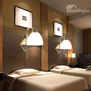 New Arrival Stunning Metal Glass Shade Wall Light