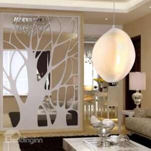 Amazing White Metal PVC Shade 1 Light Pendant