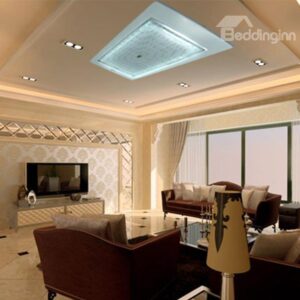 New Arrival Charming Metal Acrylic Shade Sensor Flush Mount