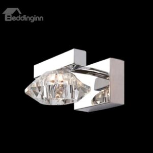 Amazing Metal Crystal Shade Wall Light