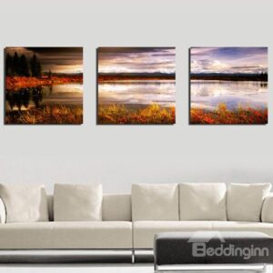 New Arrival Scenery by the Side of Lake Canvas Wall Prints