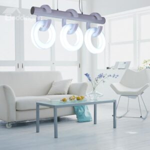New Arrival Amazing Metal Acrylic Shade 3 Lights Pendant