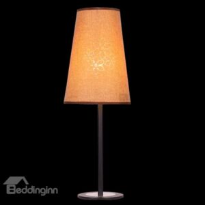 New Arrival Amazing Metal Fabric Shade 1 Light Lamp