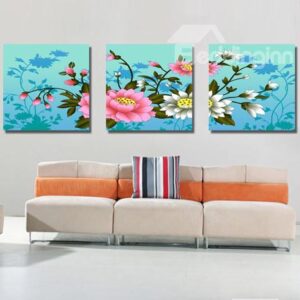 New Arrival Delicate and Colorful Flowers Canvas Wall Prints