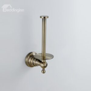 Antique Brass Wall Mount Toilet Tissue Holder