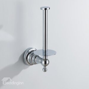 Chrome Finish Bathroom Accessories Brass Toile Paper Rack