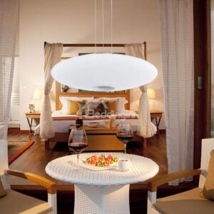 New Arrival Amazing Glass Metal Top-sucking Disk Pendant Light