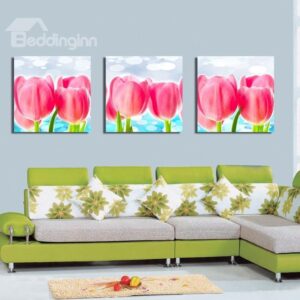 New Arrival Delicate and Fragrant Tulip Canvas Wall Prints